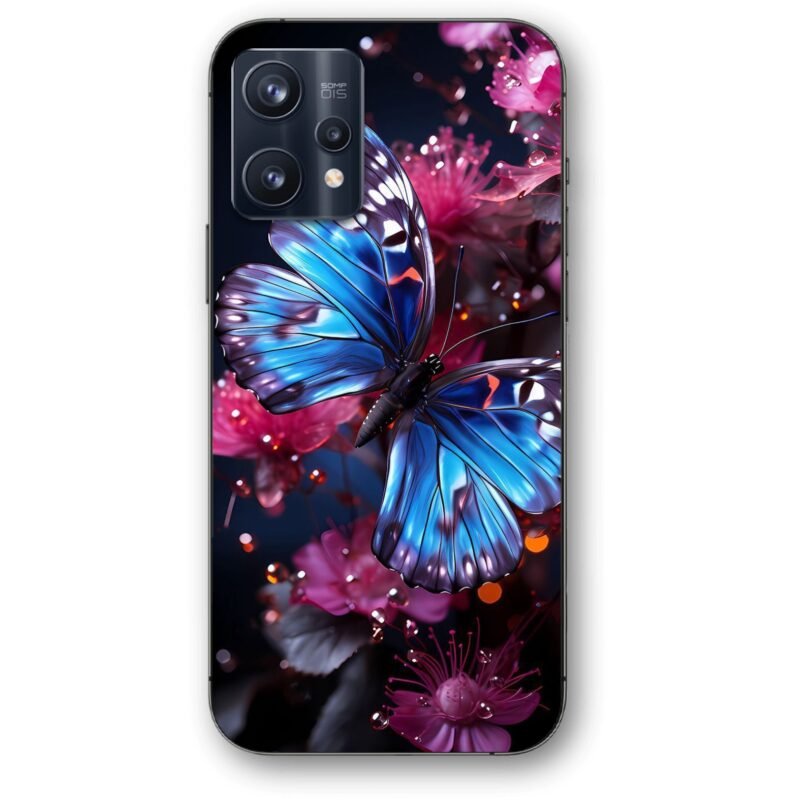 Butterfly flowers θήκη κινητού 91330 για Realme 9 Pro Plus