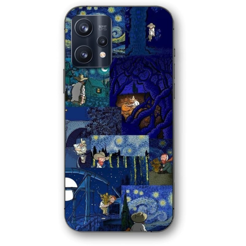 Van Gogh mix θήκη κινητού 91384 για Realme 9 Pro Plus