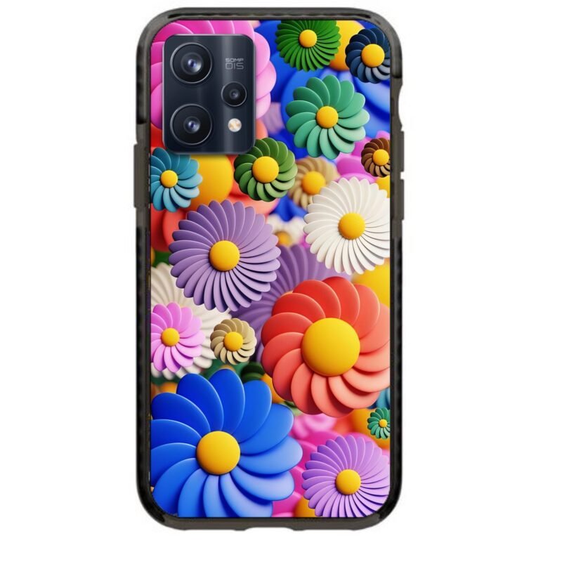 Flowers θήκη κινητού 91607 γιά Realme 9 Pro Plus