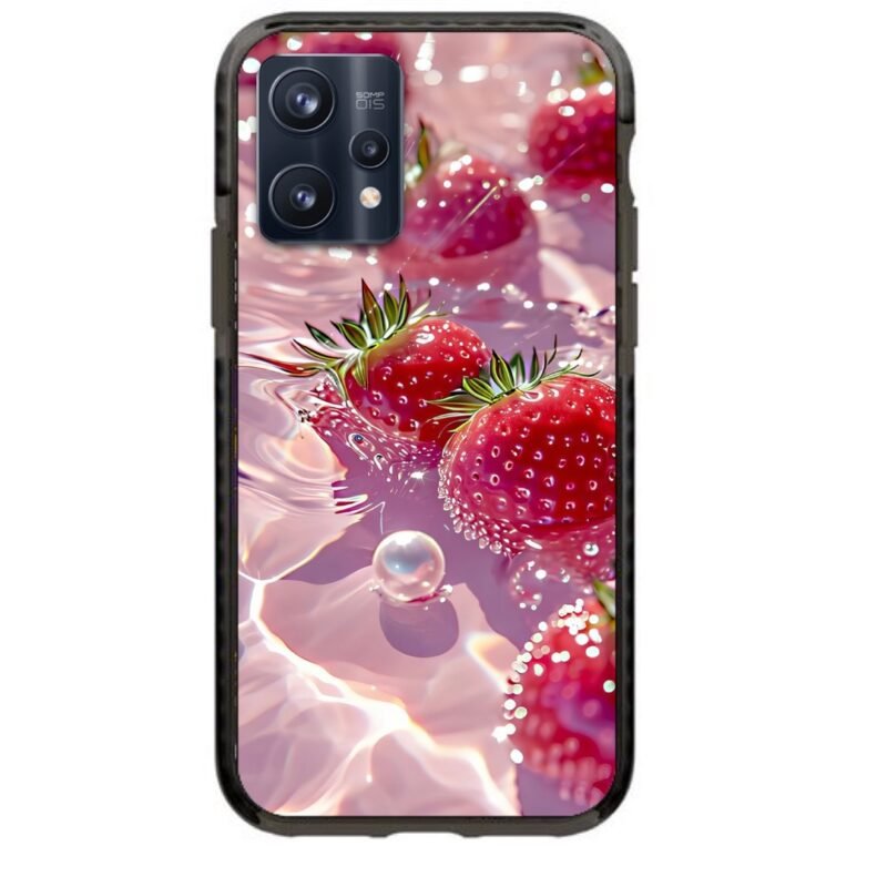 Wet strawberries θήκη κινητού 91754 γιά Realme 9 Pro Plus