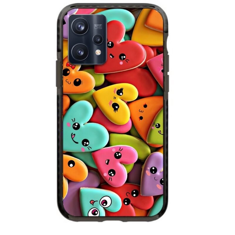 Smiley hearts θήκη κινητού 91942 γιά Realme 9 Pro Plus