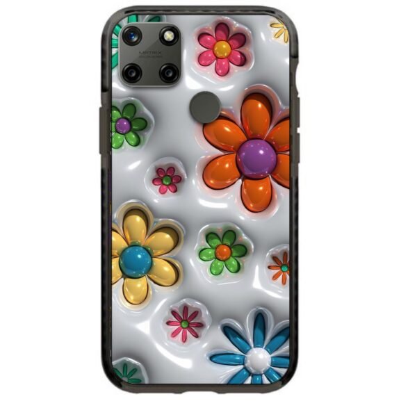 3d flowers θήκη κινητού 91564 γιά Realme C25Y