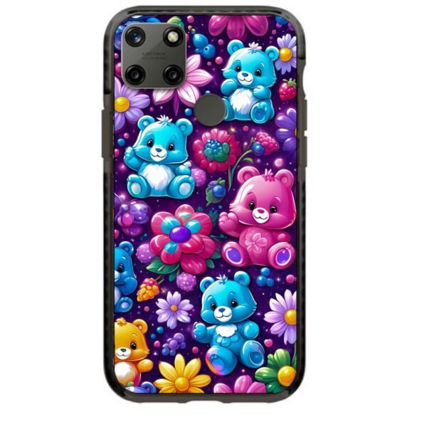 Bear flowers θήκη κινητού 91788 γιά Realme C25Y