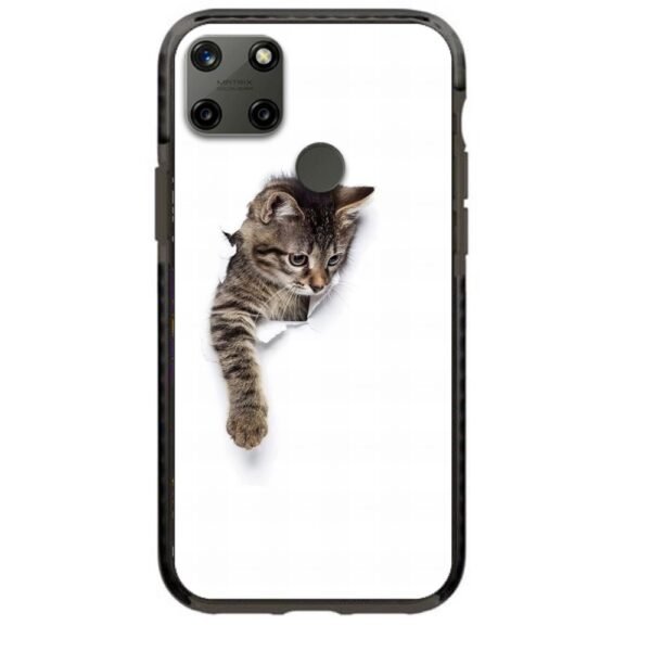 Cat out of wall θήκη κινητού 91945 γιά Realme C25Y