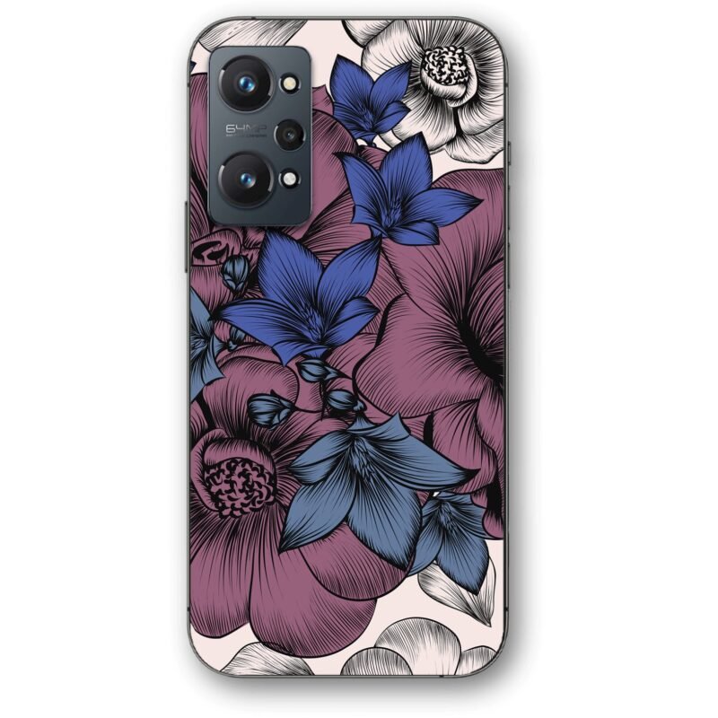 Floral θήκη κινητού 91258 για Realme GT NEO 2