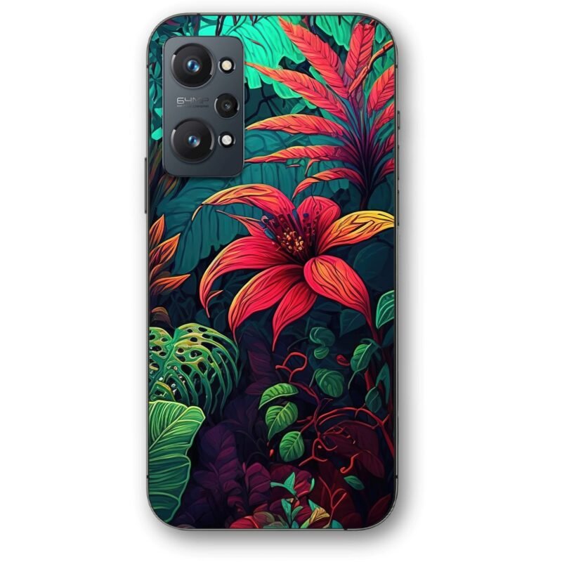 Jungle flowers θήκη κινητού 91259 για Realme GT NEO 2