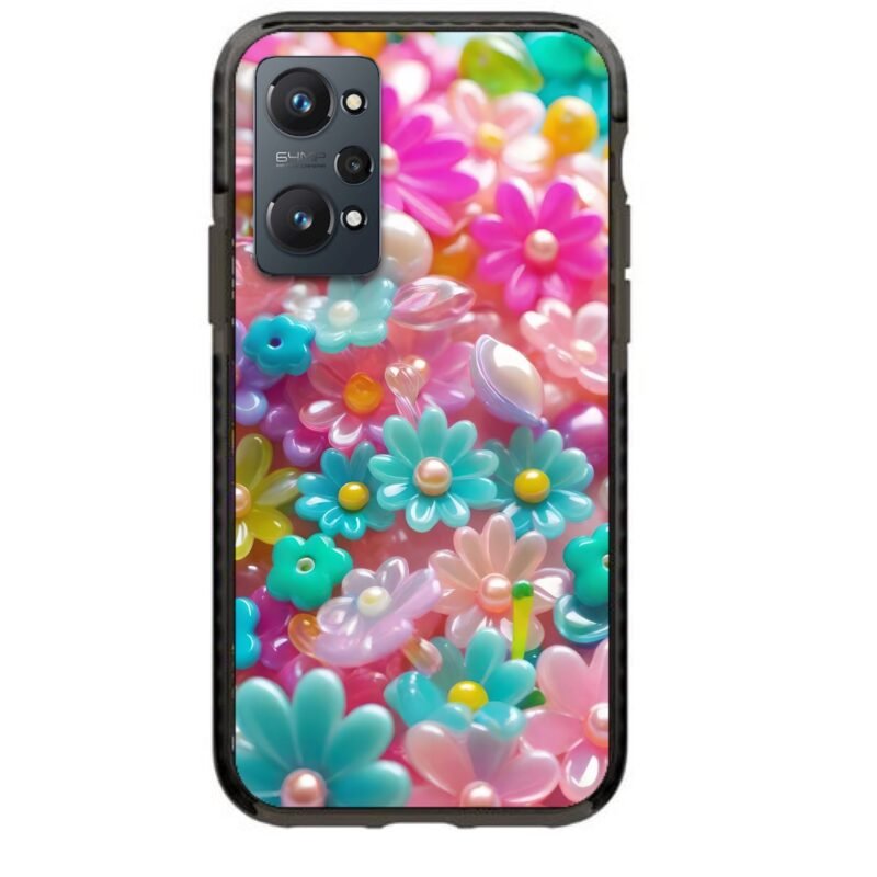 Flowers θήκη κινητού 91689 γιά Realme GT NEO 2