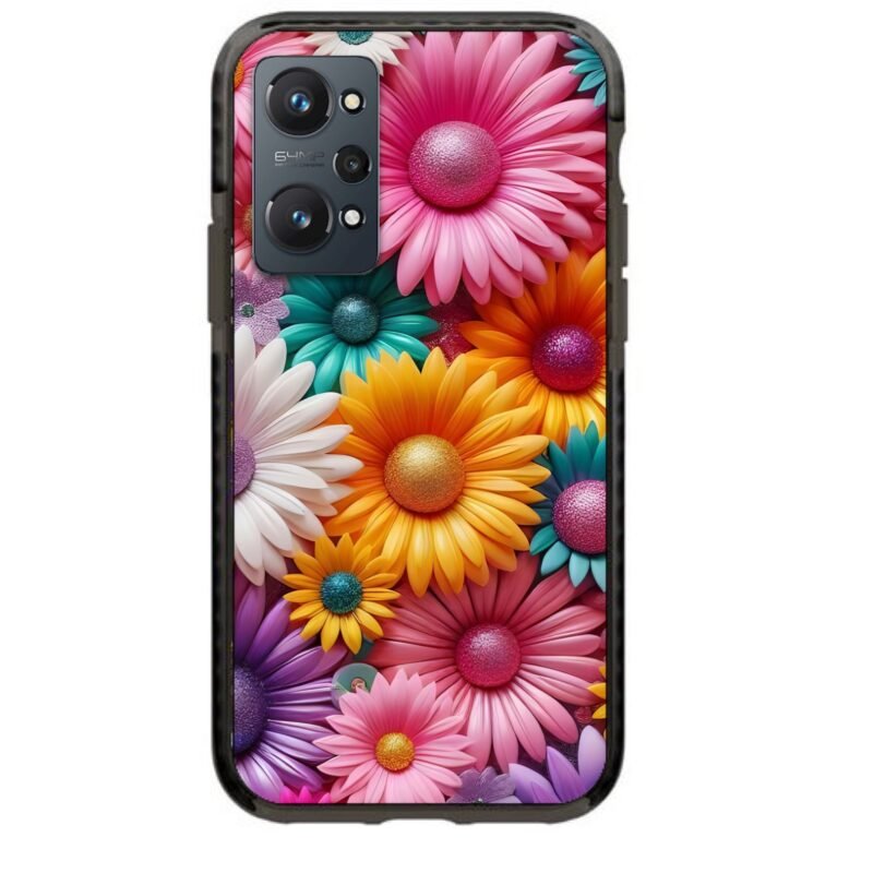 Flowers θήκη κινητού 91705 γιά Realme GT NEO 2