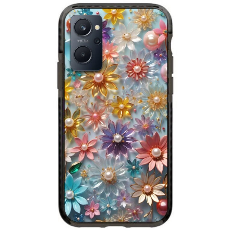 Flowers θήκη κινητού 91711 γιά Realme GT NEO 2