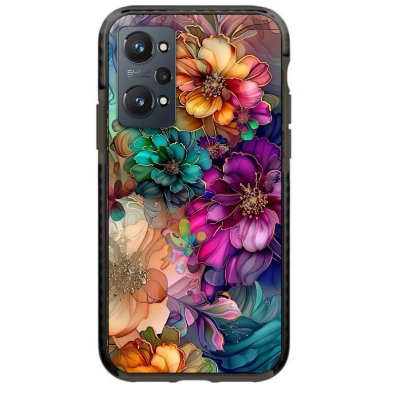 Flowers θήκη κινητού 91730 γιά Realme GT NEO 2