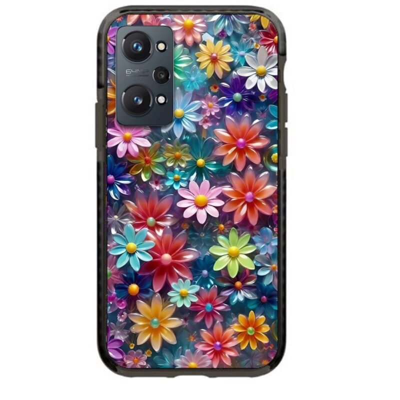 Flowers θήκη κινητού 91737 γιά Realme GT NEO 2
