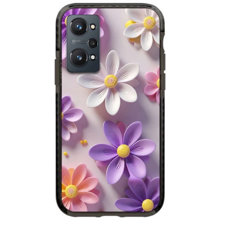 Flowers θήκη κινητού 91793 γιά Realme GT NEO 2