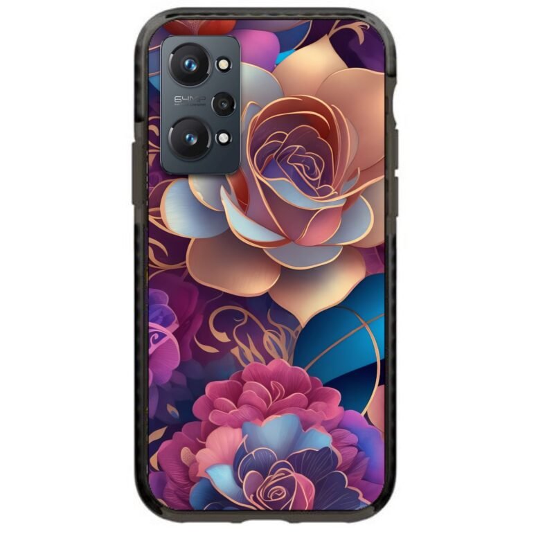 Flowers θήκη κινητού 91809 γιά Realme GT NEO 2
