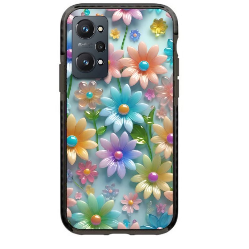Flowers θήκη κινητού 91814 γιά Realme GT NEO 2