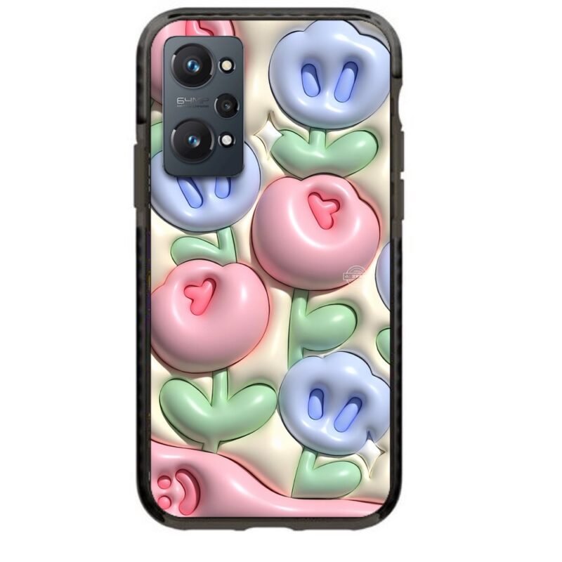 Flowers θήκη κινητού 91860 γιά Realme GT NEO 2