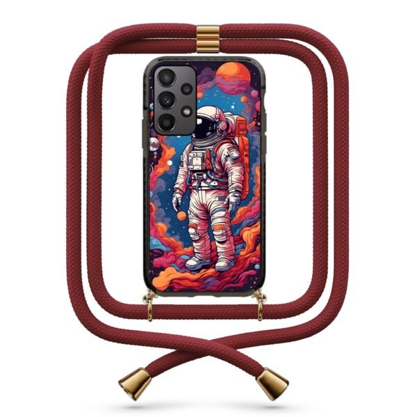 Astronaut θήκη με κορδόνι & σχέδιο 9811 για Galaxy A23