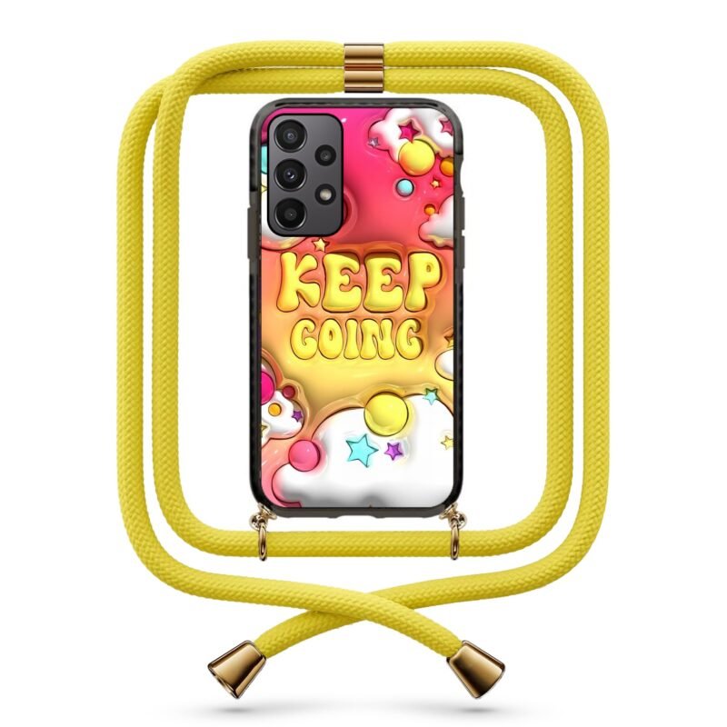 Keep going θήκη με κορδόνι & σχέδιο 9816 για Galaxy A23