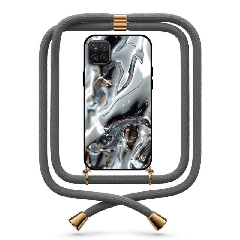 Liquify θήκη με κορδόνι & σχέδιο 9769 για Galaxy A12