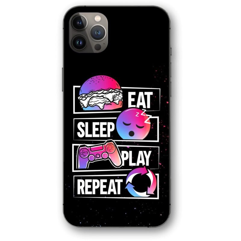Eat sleep play θήκη κινητού 91208 γιά iPhone 13 Pro
