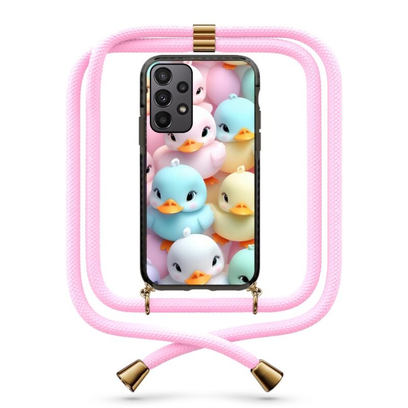 Ducks θήκη με κορδόνι & σχέδιο 9822 για Galaxy A23