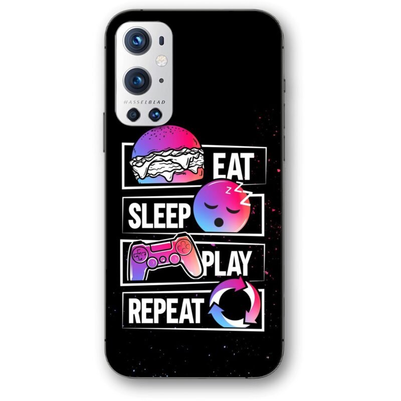 Eat sleep play θήκη κινητού 91208 για Oneplus 9