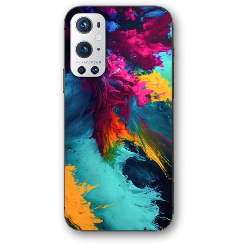 Colourful splash θήκη κινητού 91224 για Oneplus 9
