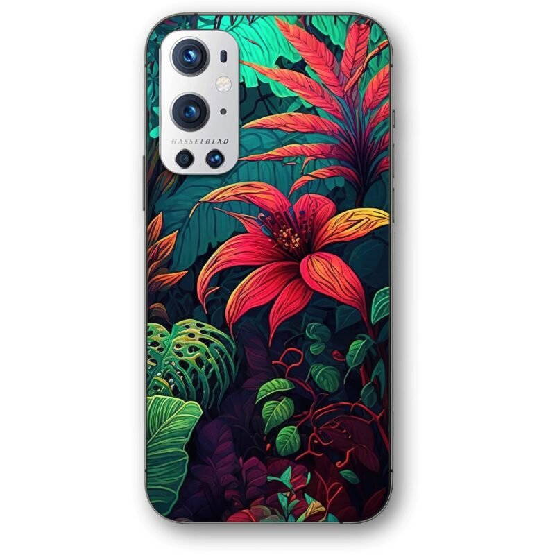 Jungle flowers θήκη κινητού 91259 για Oneplus 9