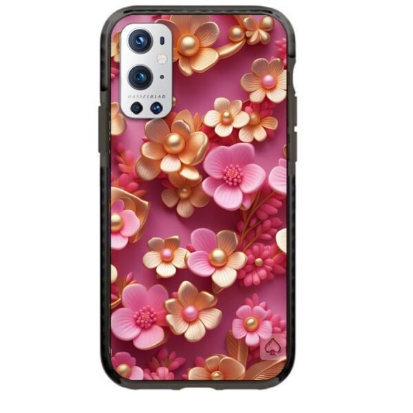 3d flowers θήκη κινητού 91837 γιά Oneplus 9 Pro