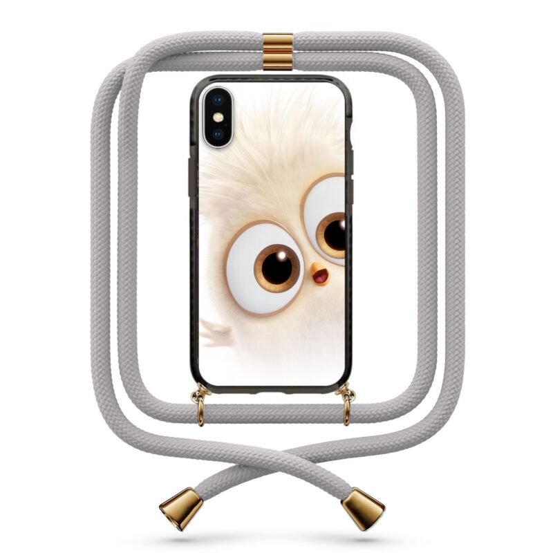 Cute bird θήκη κινητού με κορδόνι 9808 γιά iPhone Xs Max