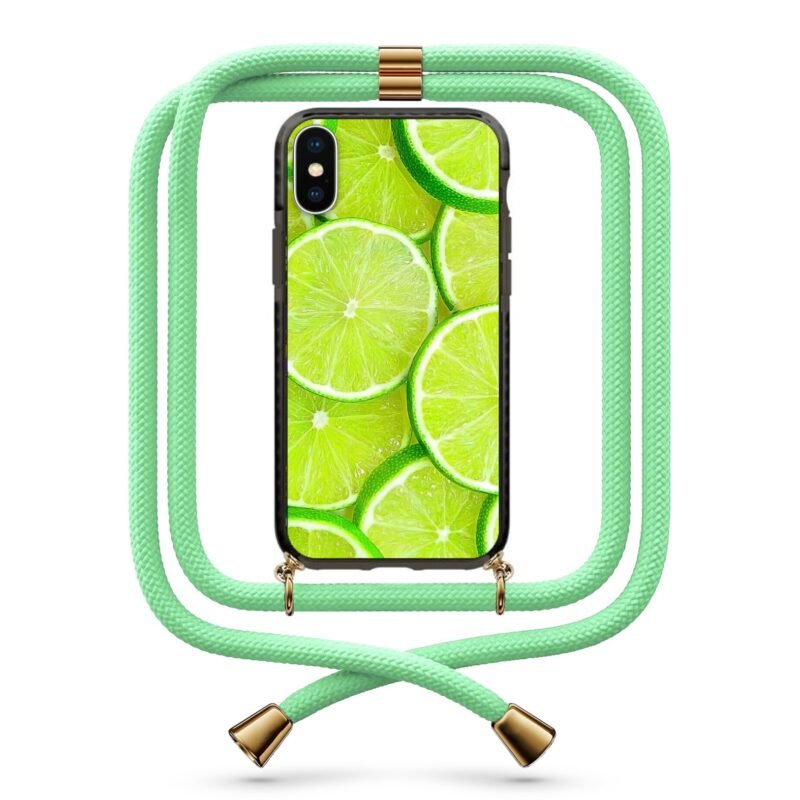 Lime θήκη κινητού με κορδόνι 9809 γιά iPhone Xs Max