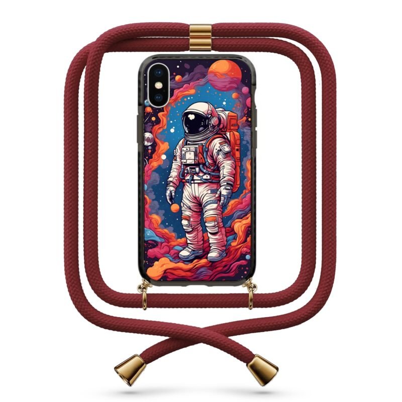 Astronaut θήκη κινητού με κορδόνι 9811 γιά iPhone Xs Max