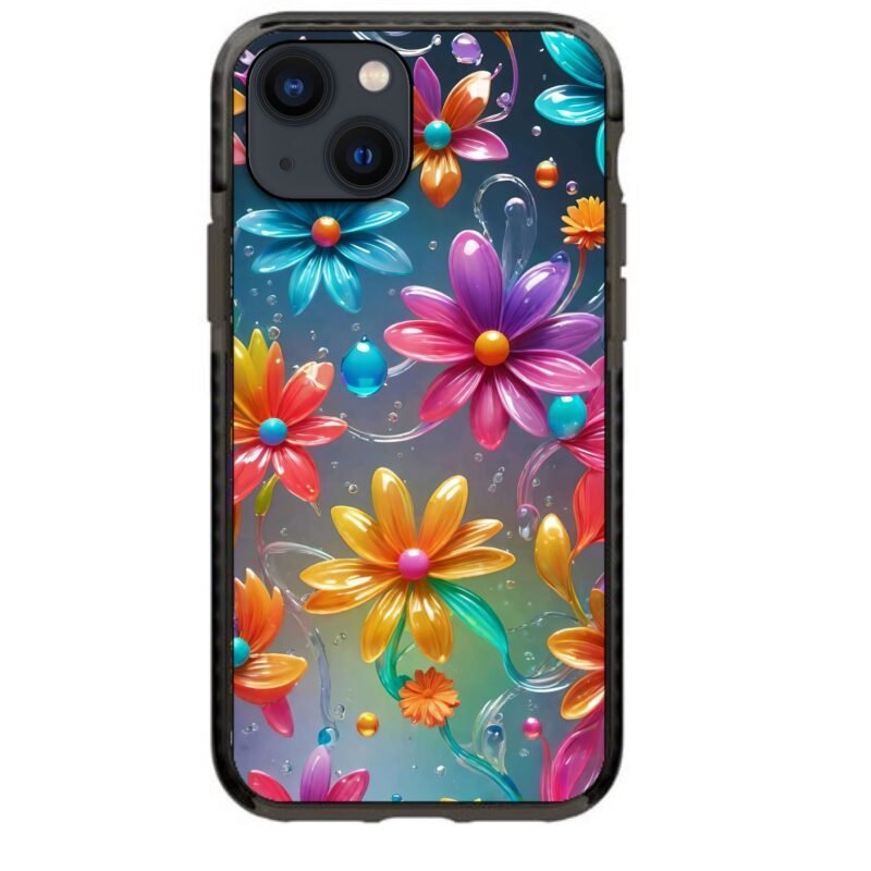 Flowers θήκη κινητού 91786 γιά iPhone 15 Plus