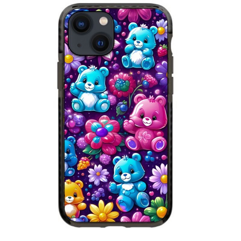 Bear flowers θήκη κινητού 91788 γιά iPhone 15 Plus