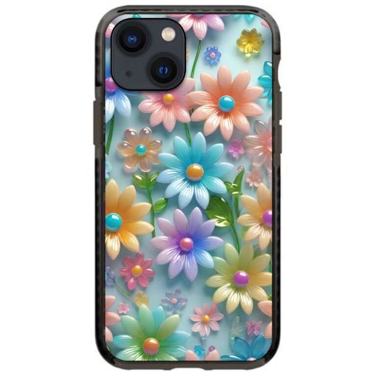 Flowers θήκη κινητού 91814 γιά iPhone 15 Plus
