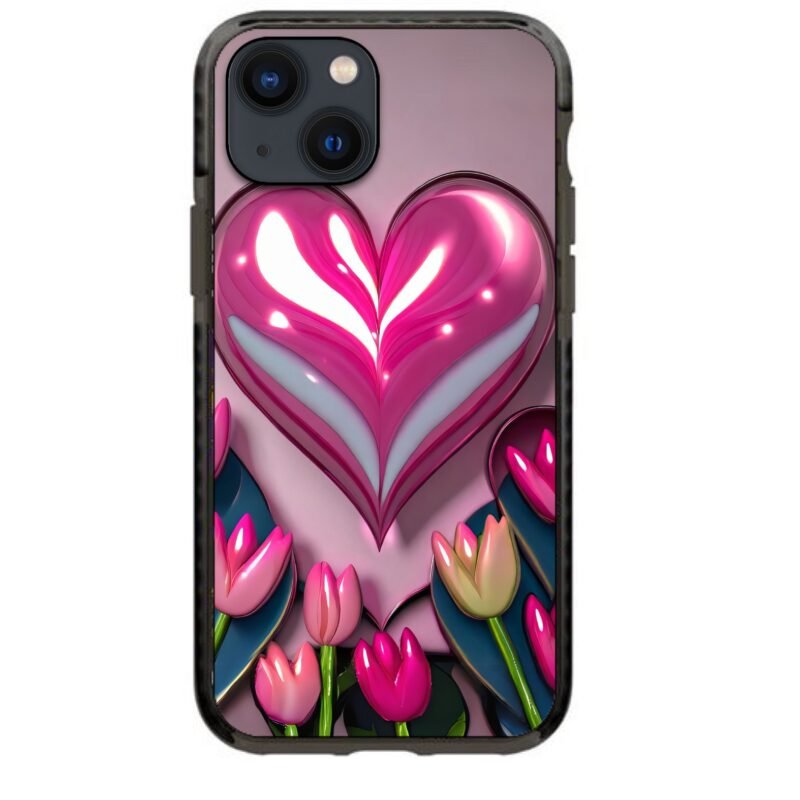 Flower heart θήκη κινητού 91821 γιά iPhone 15 Plus