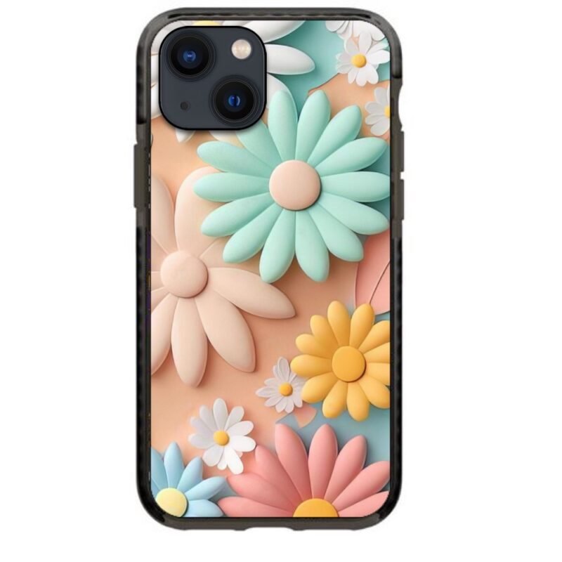 Flowers θήκη κινητού 91854 γιά iPhone 15 Plus