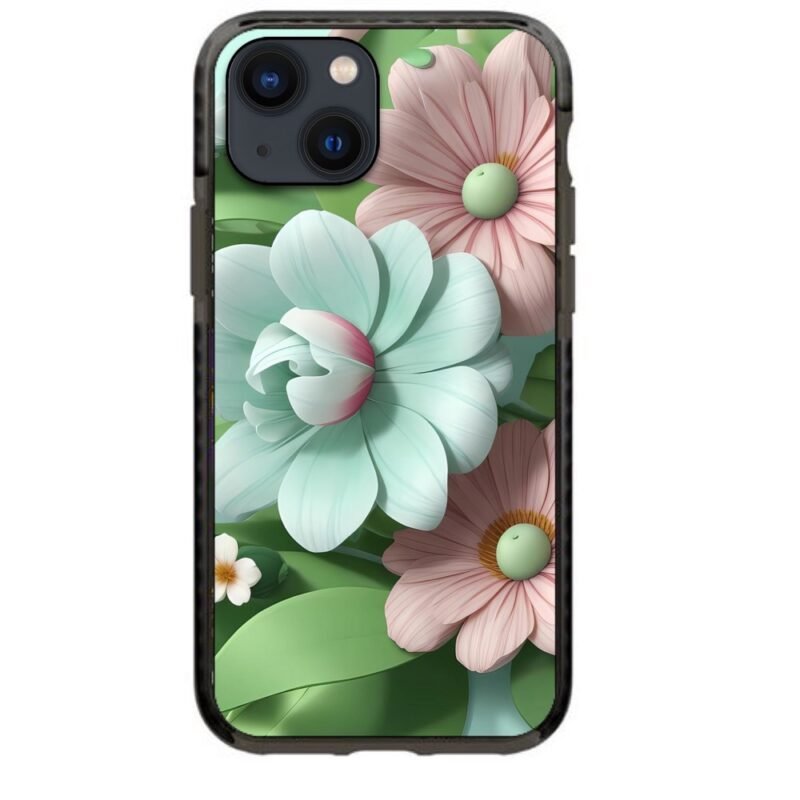 Flowers θήκη κινητού 91859 γιά iPhone 15 Plus
