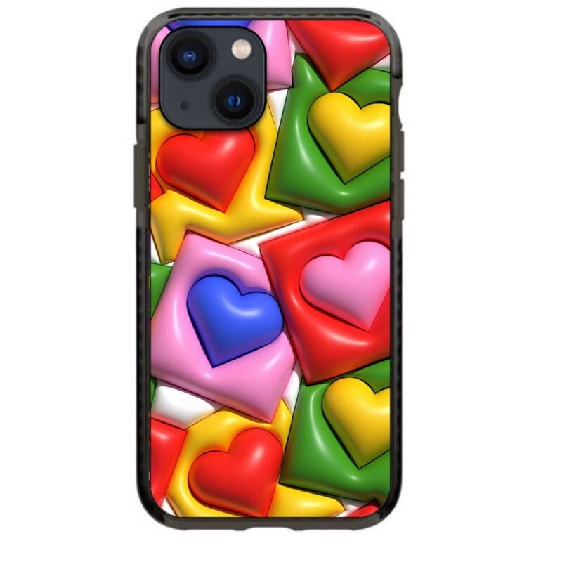 Heart pattern θήκη κινητού 91867 γιά iPhone 15 Plus