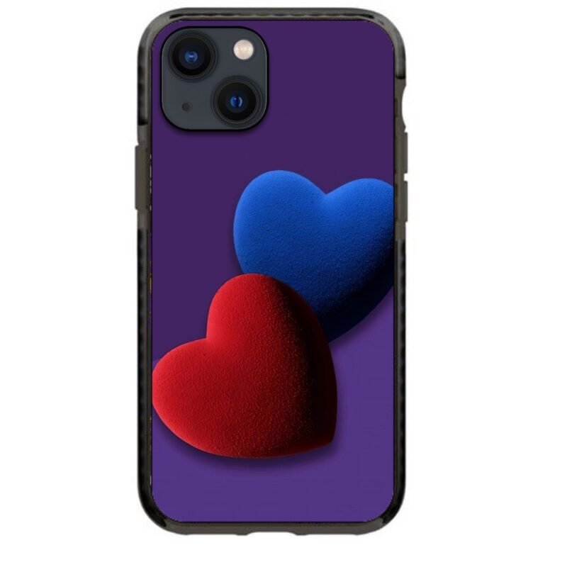 Double heart θήκη κινητού 91882 γιά iPhone 15 Plus