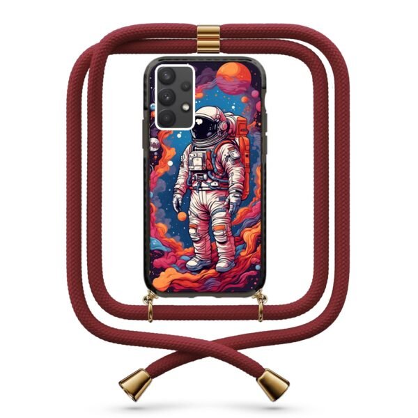 Astronaut θήκη με κορδόνι & σχέδιο 9811 για Galaxy A32 4G