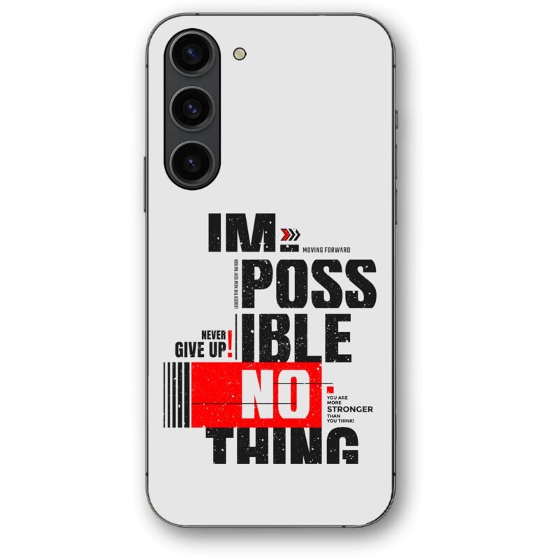 Nothing impossible θήκη κινητού 91107 για Galaxy S24