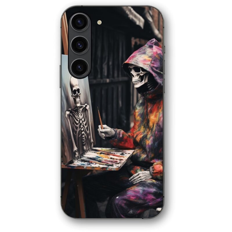 Skeleton painting θήκη κινητού 91125 για Galaxy S24