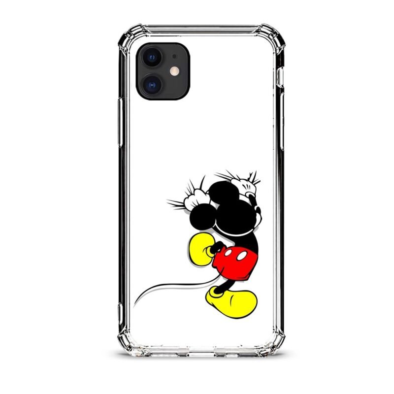 Mickey climbing θήκη κινητού d1020 γιά iPhone 12