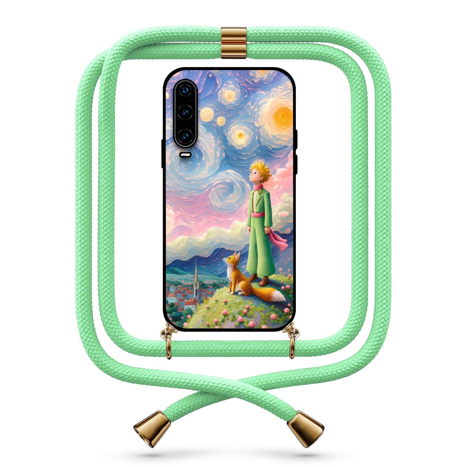 Little prince θήκη με κορδόνι & σχέδιο 9771 για Huawei P30