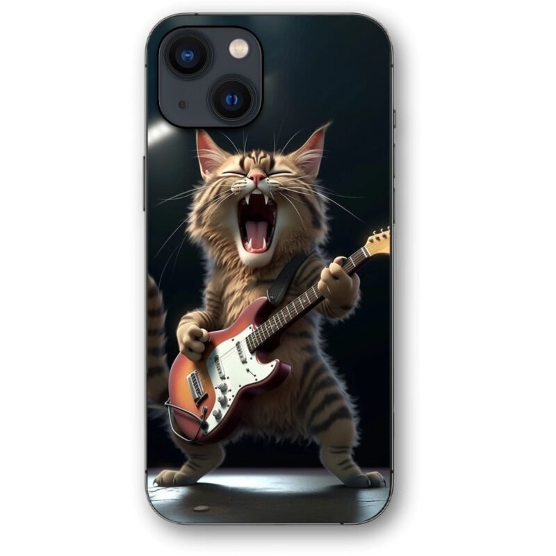 Guitar cat θήκη κινητού 91195 γιά iPhone 14