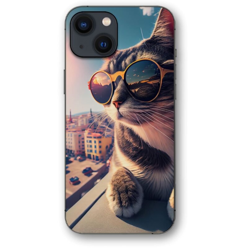 Sunglasses cat θήκη κινητού 91196 γιά iPhone 14