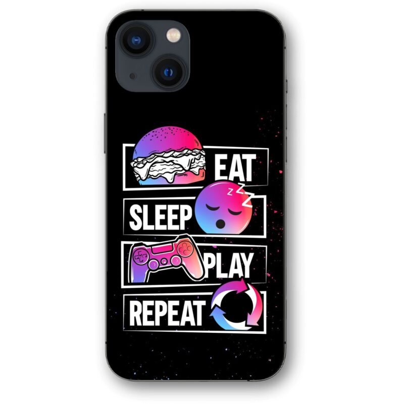Eat sleep play θήκη κινητού 91208 γιά iPhone 14