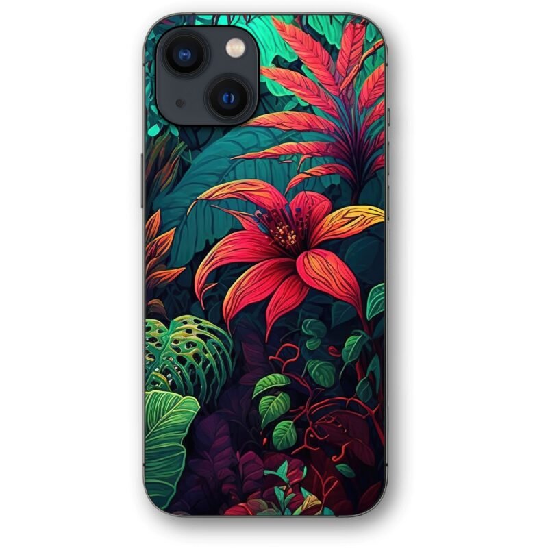 Jungle flowers θήκη κινητού 91259 γιά iPhone 14