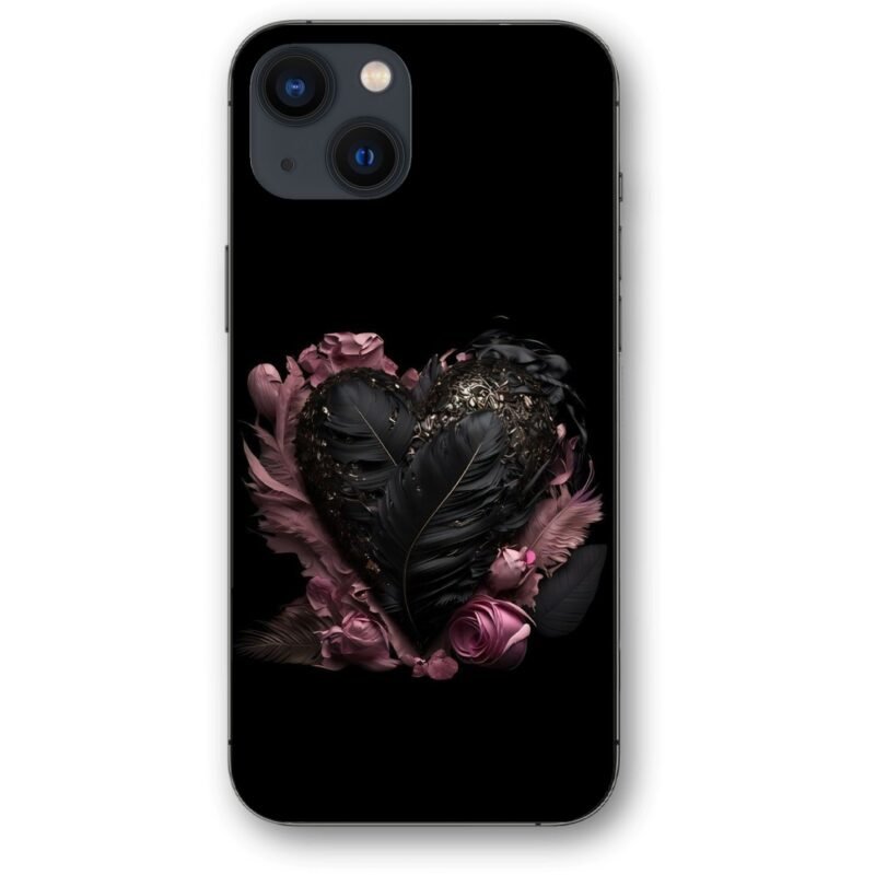 Heart feathers θήκη κινητού 91324 γιά iPhone 14