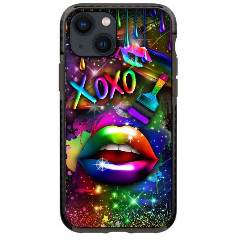 Xoxo lips θήκη κινητού 91729 γιά iPhone 14